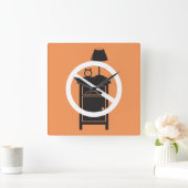 Eén nachtstandaard vierkante klok (Huis)