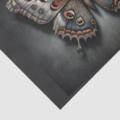 Een nachtvlinder, zoals je gedachten - tissuepapier (Detail)