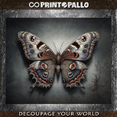 Een nachtvlinder, zoals je gedachten - tissuepapier