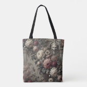 Een namiddag met Bram Stoker - Gothic Victoriaans Tote Bag (Achterkant)