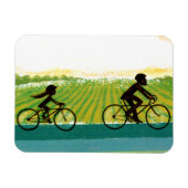 Een namiddagride magneet (Horizontaal)