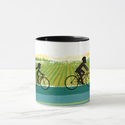 Een namiddagride mok (Midden)