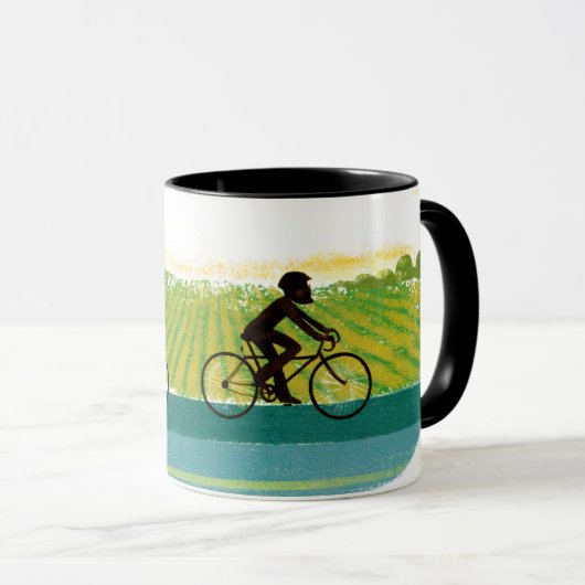 Een namiddagride mok (Voorkant rechts)