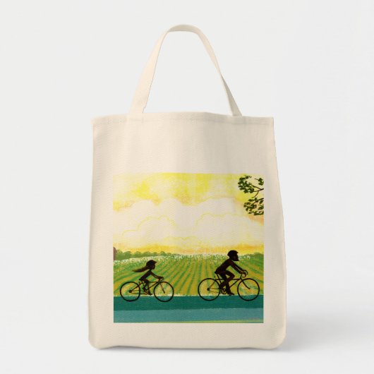 Een namiddagride tote bag (Voorkant)