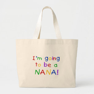 Een Nana - Primaire Colors Tshirts Grote Tote Bag