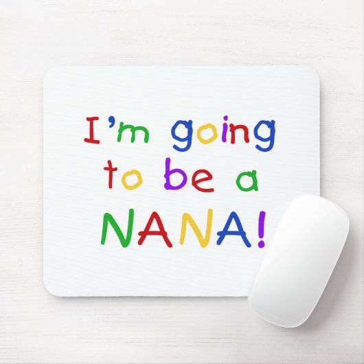 Een Nana - Primaire Colors Tshirts Muismat (Met muis)