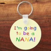 Een Nana - Primaire Colors Tshirts Sleutelhanger (Voorkant)