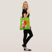 Een nar koningin tote bag (Op model)