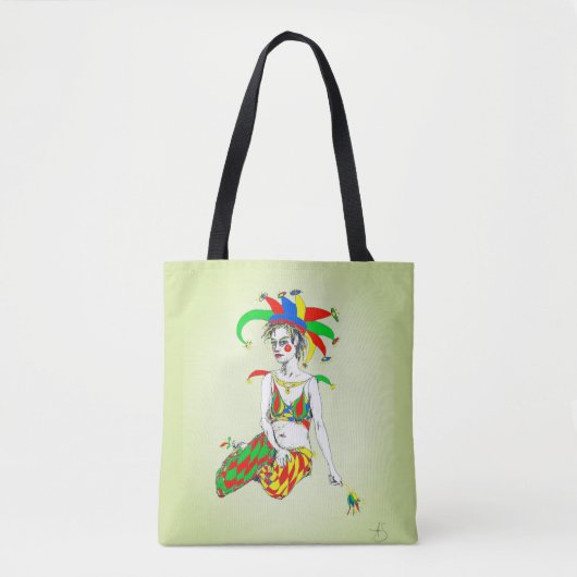 Een nar tote bag (Voorkant)