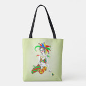 Een nar tote bag (Achterkant)