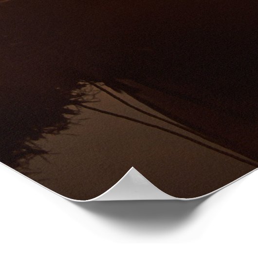 Een Narrowboot op het Oxford Canal Poster. Poster (Hoek)