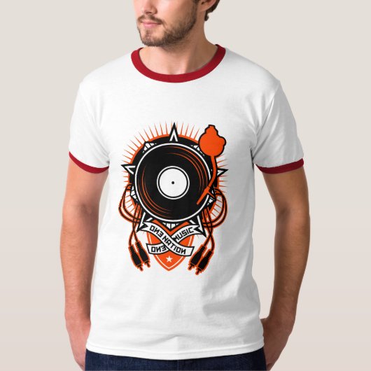 Eén natie, één muziek t-shirt (Voorkant)