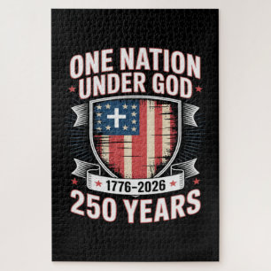 Eén natie onder God 1776 2026 Legpuzzel