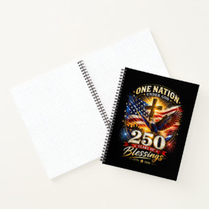 Eén natie onder God 250 jaar 250ste verjaardag Notitieboek