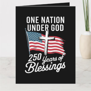 Eén natie onder God 250 jaar Kaart