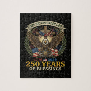 Eén natie onder God 250 jaar Legpuzzel