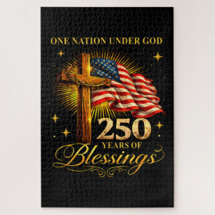 Eén natie onder God 250 jaar Legpuzzel