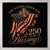 Eén natie onder God 250 jaar Poster (Voorkant)