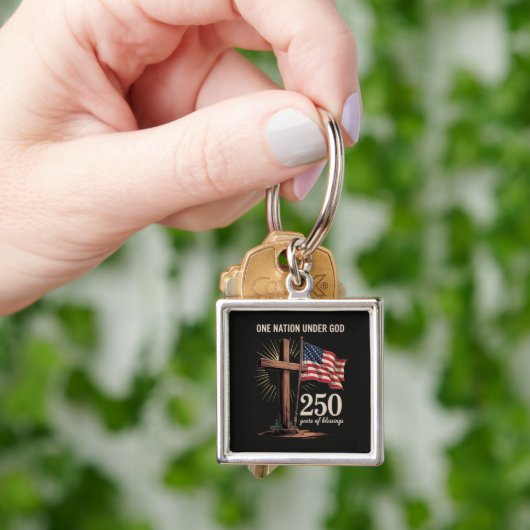 Eén natie onder God 250 jaar Sleutelhanger (Hand)