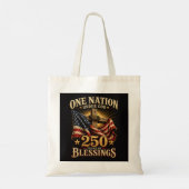 Eén natie onder God 250 jaar Tote Bag (Achterkant)