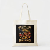 Eén natie onder God 250 jaar Tote Bag (Voorkant)