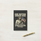 Eén natie onder God 250 jaar zegeningen Post-it® Notes (Op bureau)