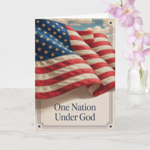 Eén natie onder God Kaart