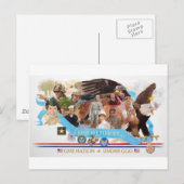 Een natie onder God: Lest we vergeten Briefkaart (Voorkant / Achterkant)