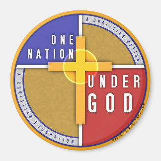 Eén natie onder God Magneet