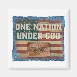 Eén natie onder God - magneet