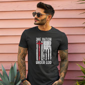 Eén natie onder God mannen T-shirt