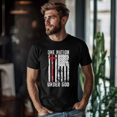Eén natie onder God mannen T-shirt