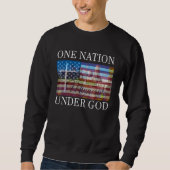 Eén natie onder God Minnesota Amerikaans Trui (Voorkant)