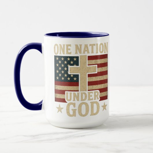 Eén natie onder God Mok (Links)