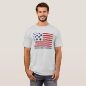 Eén natie onder God Patriottic T-shirt (Voorkant volledig)
