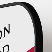 Eén natie onder God Pickleball Paddle (Links Detail)