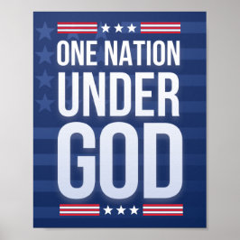 Eén natie onder God Poster