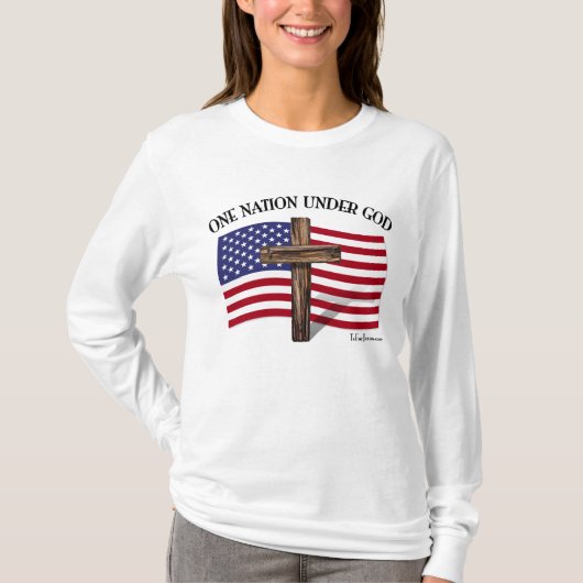 Eén natie onder God T-shirt (Voorkant)