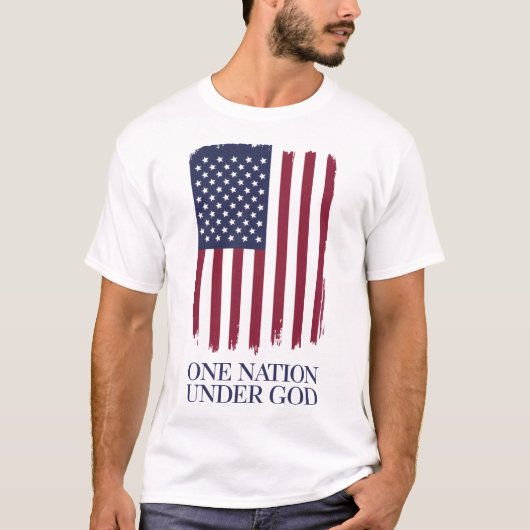 Eén natie onder God T-shirt (Voorkant)
