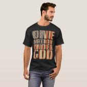 ÉÉN NATIE ONDER GOD! T-SHIRT (Voorkant volledig)