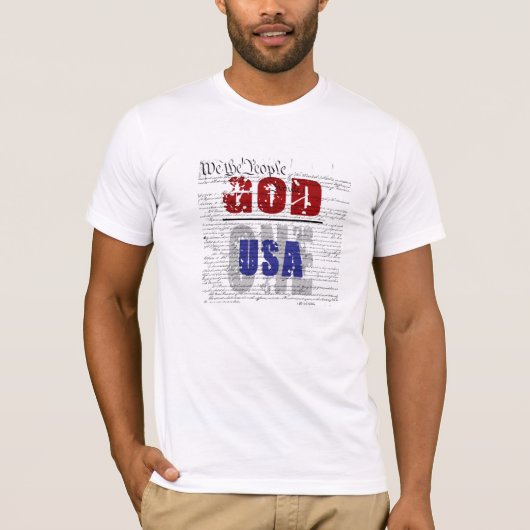 Eén natie onder God T-shirt (Voorkant)