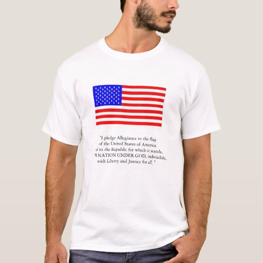 Eén natie onder God T-shirt (Voorkant)