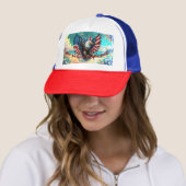 Een natie onder God Trucker Hat Pet (In situ)