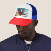 Een natie onder God Trucker Hat Pet (In situ)