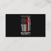 Eén natie onder God USA Patriot Veteran Visitekaartje (Voorkant)