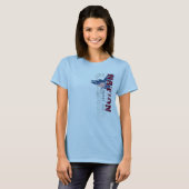 Een natie onder Gods Grunge Women's T-Shirt (Voorkant volledig)