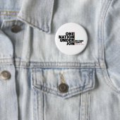 een natie onder jon ( stewart ) ronde button 5,7 cm (In situ)