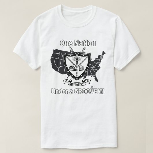 Eén natie t-shirt (Design voorkant)