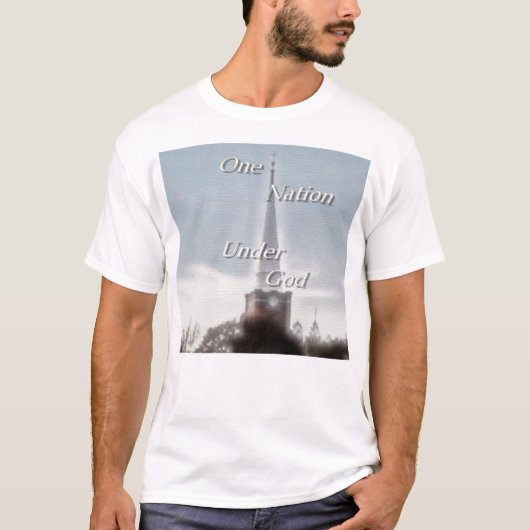 één natie t-shirt (Voorkant)