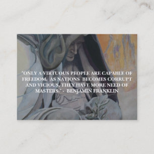 "Een natie van goed geïnformeerde mannen.." -Visit Visitekaartje